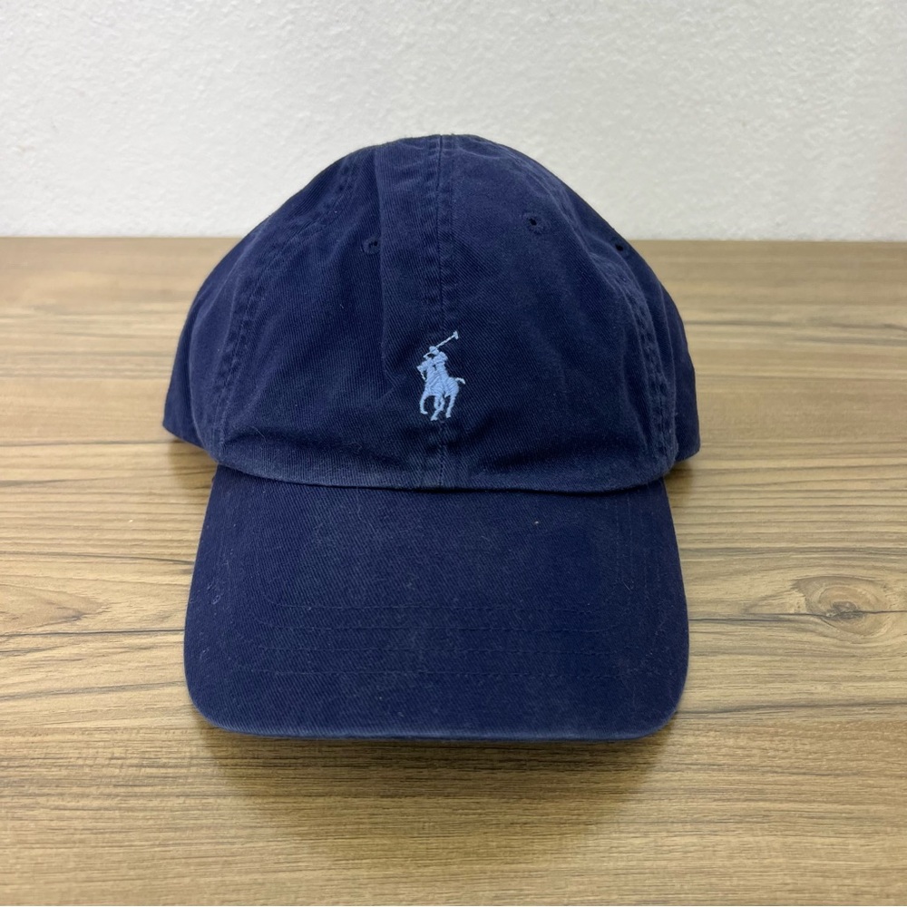 Polo Ralph Lauren Logo Baseball Cap Hat Adjustable Adult One Size Blue
